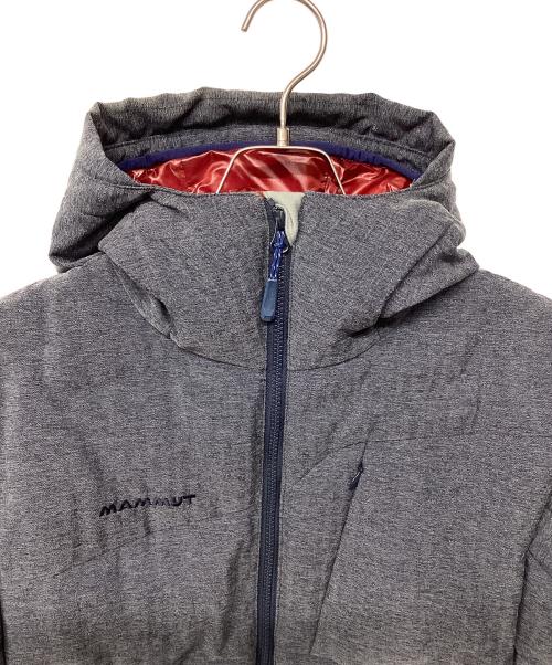 MAMMUT（マムート）MAMMUT (マムート) アトラスフーデッドダウンⅡ ブルー×レッド サイズ:Sの古着・服飾アイテム