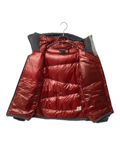 MAMMUT（マムート）MAMMUT (マムート) アトラスフーデッドダウンⅡ ブルー×レッド サイズ:Sの古着・服飾アイテム