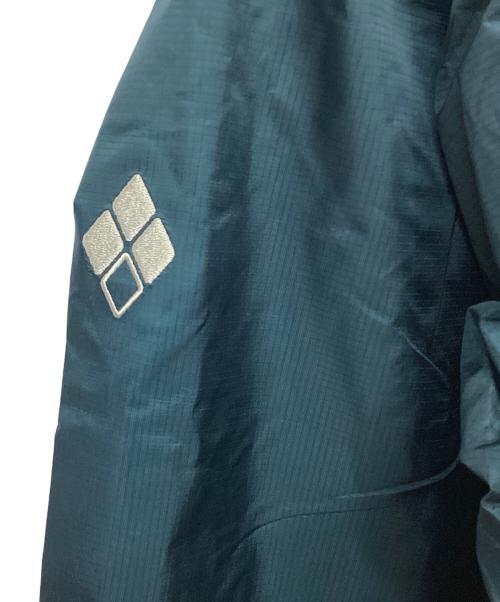 mont-bell（モンベル）mont-bell (モンベル) ストームクルーザー ジャケット(トレッキングウェア/レインウェア) グリーン×オレンジ サイズ:Mの古着・服飾アイテム