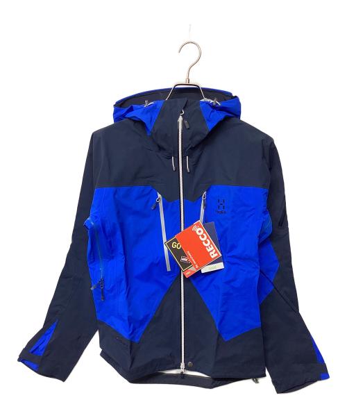 HAGLOFS（ホグロフス）HAGLOFS (ホグロフス) スピッツ ジャケット(トレッキングウェア) ブルー サイズ:S 未使用品の古着・服飾アイテム