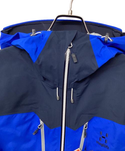 HAGLOFS（ホグロフス）HAGLOFS (ホグロフス) スピッツ ジャケット(トレッキングウェア) ブルー サイズ:S 未使用品の古着・服飾アイテム