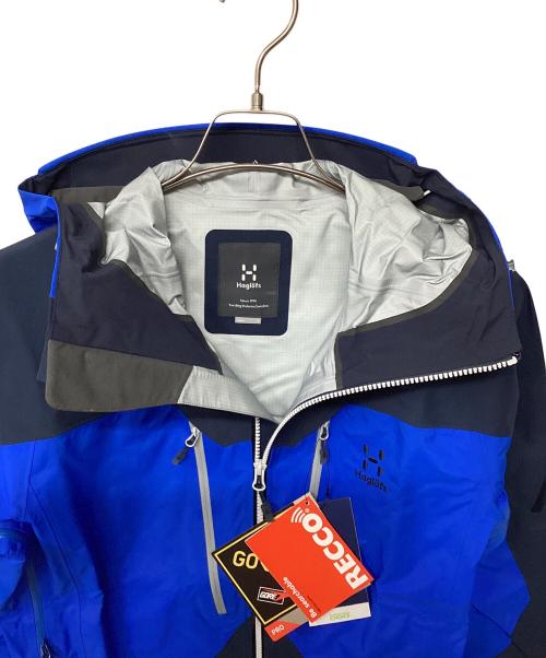 HAGLOFS（ホグロフス）HAGLOFS (ホグロフス) スピッツ ジャケット(トレッキングウェア) ブルー サイズ:S 未使用品の古着・服飾アイテム
