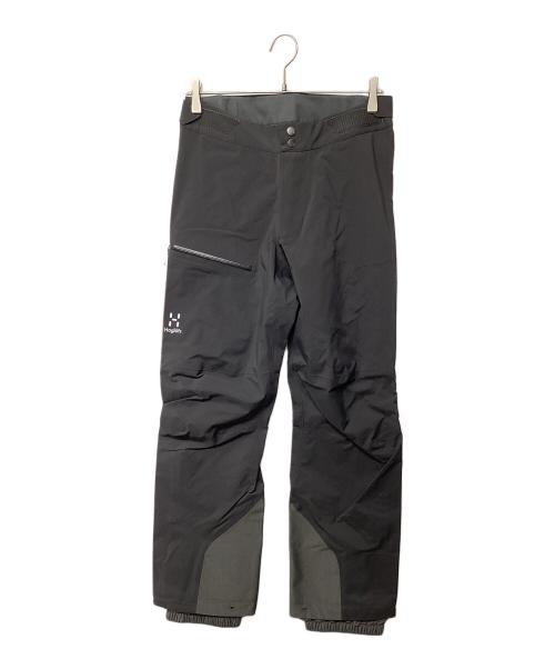 HAGLOFS（ホグロフス）HAGLOFS (ホグロフス) スピッツパンツ(トレッキングボトム) ブラック サイズ:S 未使用品の古着・服飾アイテム