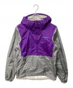 Patagoniaパタゴニア）の古着「トレントシェルプルオーバー(トレッキングウェア/レインウェア)」｜グレー×パープル