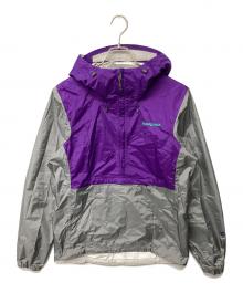 Patagonia（パタゴニア）の古着「トレントシェルプルオーバー(トレッキングウェア/レインウェア)」｜グレー×パープル