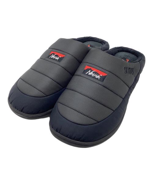 SUBU（スブ）SUBU (スブ) NANGA (ナンガ) 30ANNIV. オーロラテックスコンビウィンターサンダル ブラック×グレー サイズ:26〜27.5cmの古着・服飾アイテム