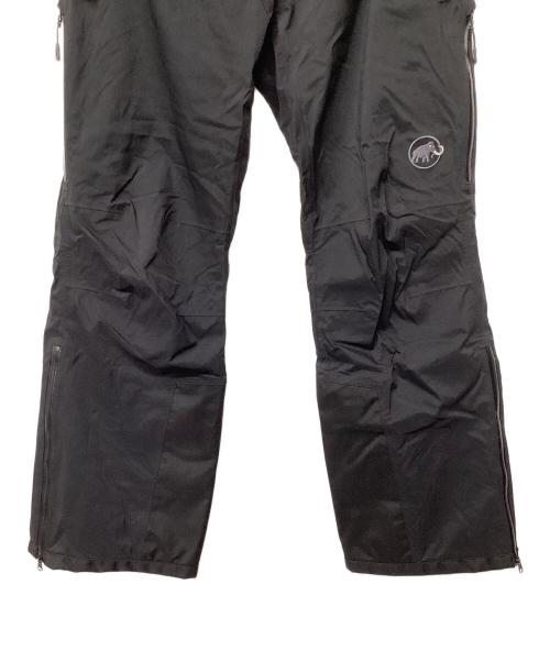 MAMMUT（マムート）MAMMUT (マムート) ドライテック スノーシャワーパンツ(トレッキングウェア/レインウェア) ブラック サイズ:Sの古着・服飾アイテム