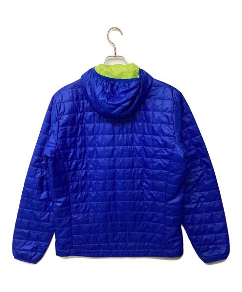 Patagonia（パタゴニア）Patagonia (パタゴニア) ナノパフフーディー(トレッキングウェア) ブルー サイズ:Mの古着・服飾アイテム