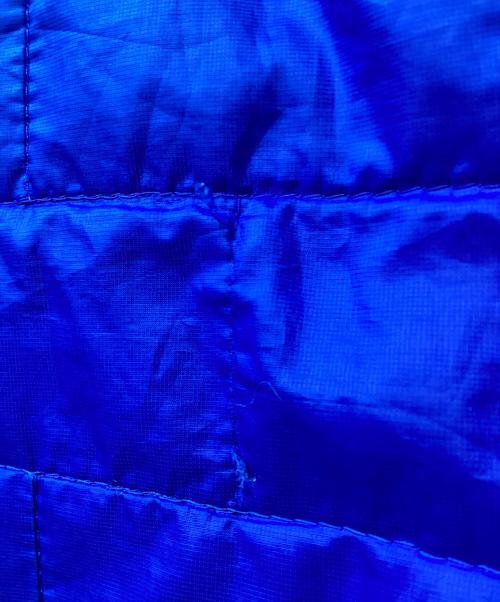 Patagonia（パタゴニア）Patagonia (パタゴニア) ナノパフフーディー(トレッキングウェア) ブルー サイズ:Mの古着・服飾アイテム