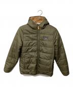 Patagoniaパタゴニア）の古着「リバーシブル・レディ・フレディ・フーディ キッズ」｜オリーブ