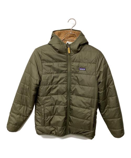 Patagonia（パタゴニア）Patagonia (パタゴニア) リバーシブル・レディ・フレディ・フーディ キッズ オリーブ サイズ:XXLの古着・服飾アイテム