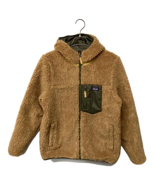 Patagonia（パタゴニア）Patagonia (パタゴニア) リバーシブル・レディ・フレディ・フーディ キッズ オリーブ サイズ:XXLの古着・服飾アイテム