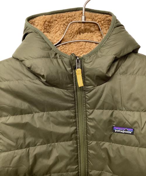 Patagonia（パタゴニア）Patagonia (パタゴニア) リバーシブル・レディ・フレディ・フーディ キッズ オリーブ サイズ:XXLの古着・服飾アイテム
