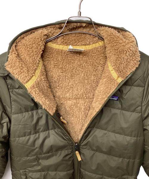 Patagonia（パタゴニア）Patagonia (パタゴニア) リバーシブル・レディ・フレディ・フーディ キッズ オリーブ サイズ:XXLの古着・服飾アイテム