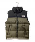 THE NORTH FACEザ ノース フェイス）の古着「ヌプシベスト」｜オリーブ