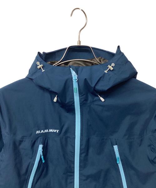 MAMMUT（マムート）MAMMUT (マムート) ゴアテックスオールラウンダージャケット(トレッキングウェア/レインウェア) ブルー×スカイブルー サイズ:Lの古着・服飾アイテム