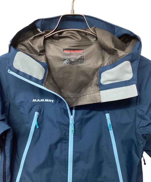 MAMMUT（マムート）MAMMUT (マムート) ゴアテックスオールラウンダージャケット(トレッキングウェア/レインウェア) ブルー×スカイブルー サイズ:Lの古着・服飾アイテム