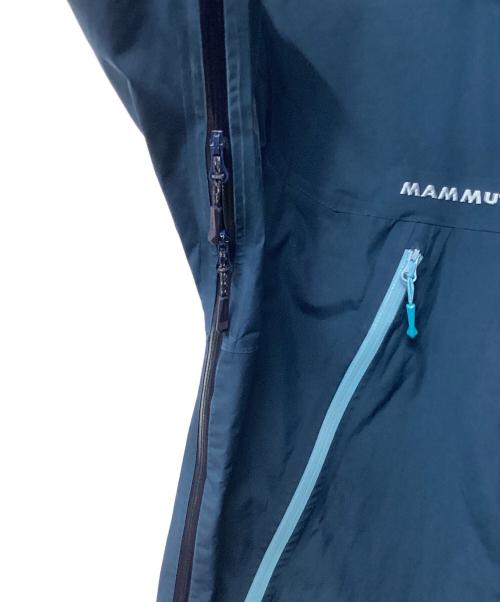 MAMMUT（マムート）MAMMUT (マムート) ゴアテックスオールラウンダージャケット(トレッキングウェア/レインウェア) ブルー×スカイブルー サイズ:Lの古着・服飾アイテム