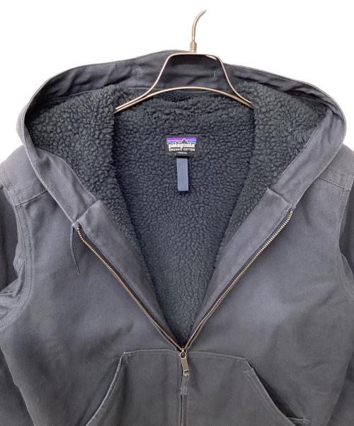Patagonia（パタゴニア）Patagonia (パタゴニア) ラインドキャンバスフーディージャケット ネイビー サイズ:Sの古着・服飾アイテム