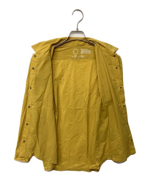 山と道（ヤマトミチ）山と道 (ヤマトミチ) UL Shirt(トレッキングウェア) イエロー サイズ:Mの古着・服飾アイテム
