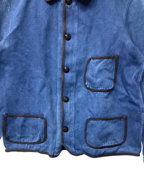 BROWN'S BEACH JACKET（ブラウンズビーチジャケット）BROWN'S BEACH JACKET (ブラウンズビーチジャケット) 224C ブルー サイズ:40の古着・服飾アイテム