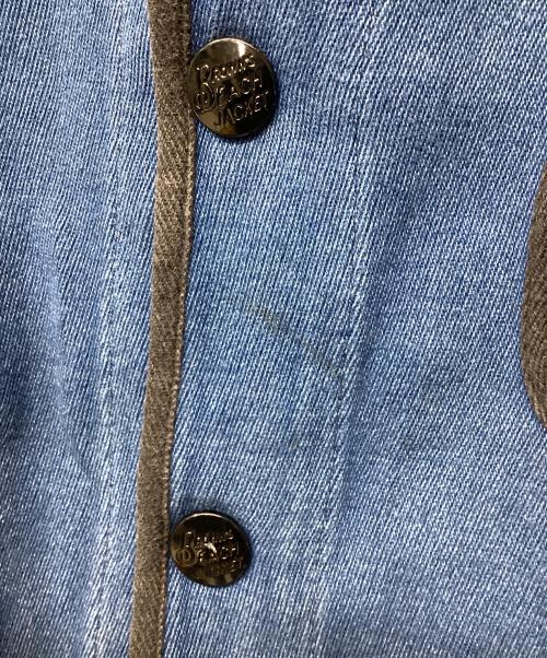 BROWN'S BEACH JACKET（ブラウンズビーチジャケット）BROWN'S BEACH JACKET (ブラウンズビーチジャケット) 224C ブルー サイズ:40の古着・服飾アイテム