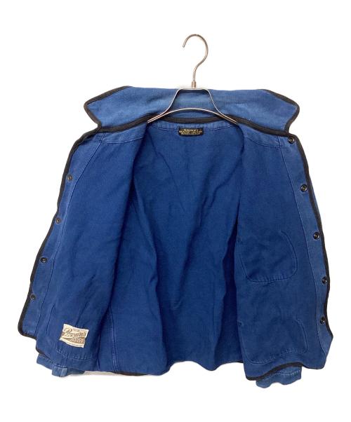 BROWN'S BEACH JACKET（ブラウンズビーチジャケット）BROWN'S BEACH JACKET (ブラウンズビーチジャケット) 224C ブルー サイズ:40の古着・服飾アイテム