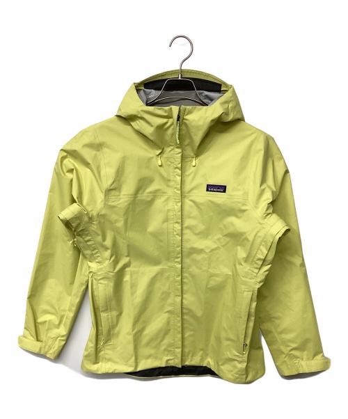 Patagonia（パタゴニア）Patagonia (パタゴニア) トレントシェル 3L・ジャケット(トレッキングウェア/レインウェア) イエロー サイズ:Mの古着・服飾アイテム