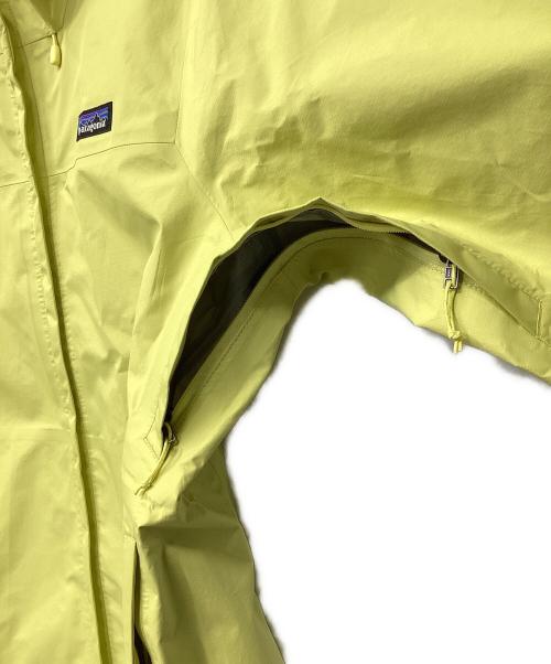 Patagonia（パタゴニア）Patagonia (パタゴニア) トレントシェル 3L・ジャケット(トレッキングウェア/レインウェア) イエロー サイズ:Mの古着・服飾アイテム
