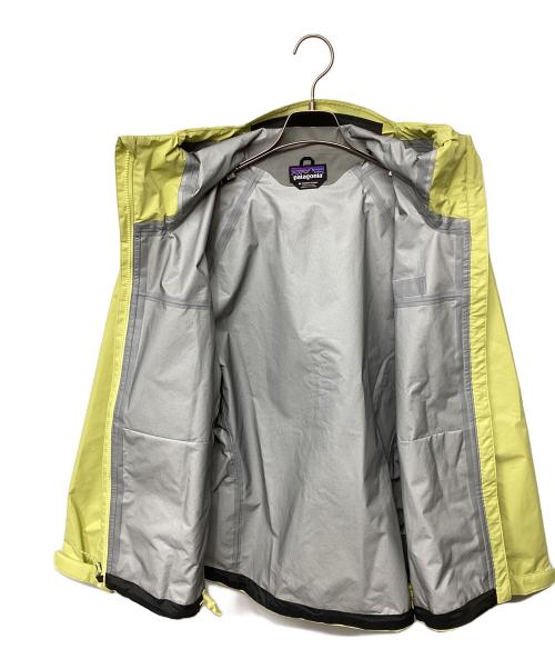 Patagonia（パタゴニア）Patagonia (パタゴニア) トレントシェル 3L・ジャケット(トレッキングウェア/レインウェア) イエロー サイズ:Mの古着・服飾アイテム