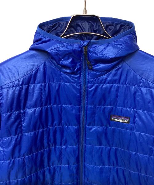 Patagonia（パタゴニア）Patagonia (パタゴニア) ナノパフフーディー ブルー サイズ:Sの古着・服飾アイテム