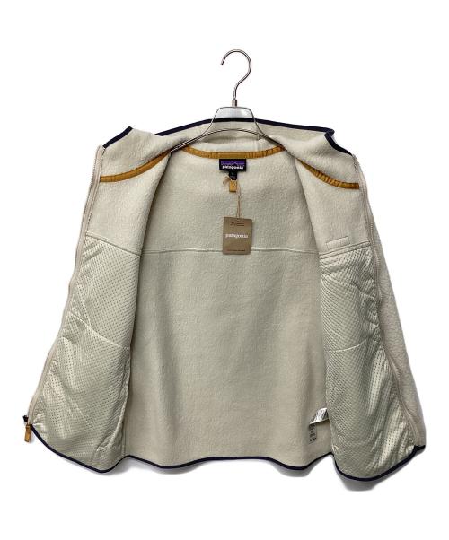 Patagonia（パタゴニア）Patagonia (パタゴニア) レトロ・パイル・フーディ ホワイト サイズ:M 未使用品の古着・服飾アイテム