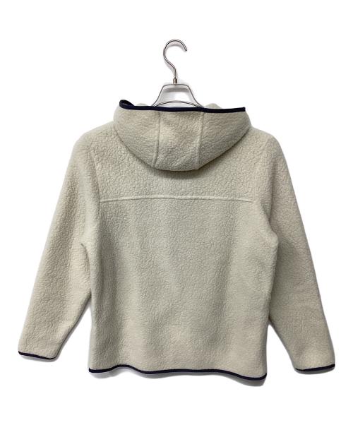 Patagonia（パタゴニア）Patagonia (パタゴニア) レトロ・パイル・フーディ ホワイト サイズ:M 未使用品の古着・服飾アイテム
