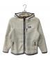Patagonia（パタゴニア）の古着「レトロ・パイル・フーディ」｜ホワイト