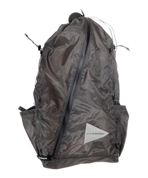 and wander（アンドワンダー）and wander (アンドワンダー) sil daypack チャコールグレーの古着・服飾アイテム