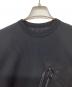 and wander (アンドワンダー) PE waffle long sleeve T ブラック サイズ:S：13000円