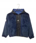 sy32 by sweet yearsエスワイサーティトゥバイスィートイヤーズ）の古着「ボアフリースジャケット」｜ネイビー