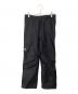 mont-bell（モンベル）の古着「ライトアルパインパンツ(トレッキングウェア/レインウェア)」｜ブラック