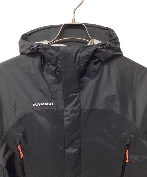 MAMMUT（マムート）MAMMUT (マムート) マイクロレイヤー160周年HSフォーデッド ジャケット(トレッキングウェア/レインウェア) ブラック サイズ:Mの古着・服飾アイテム