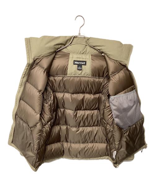 MARMOT（マーモット）MARMOT (マーモット) リザイドダウンジャケット ベージュ サイズ:Lの古着・服飾アイテム