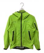 MONTURAモンチュラ）の古着「トレッキングウェア(ジャケット)」｜黄緑