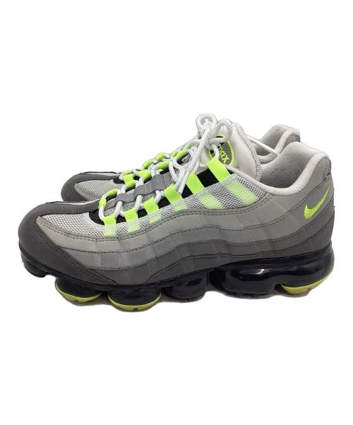 NIKE（ナイキ）NIKE (ナイキ) エアーヴェイパーマックス95 グレー×グリーン サイズ:27cmの古着・服飾アイテム