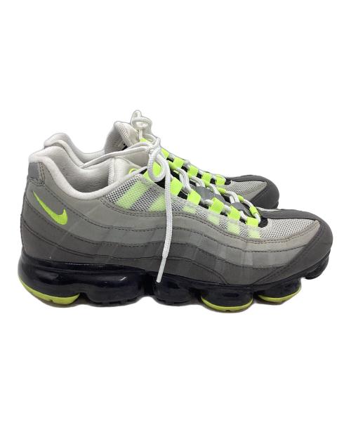 NIKE（ナイキ）NIKE (ナイキ) エアーヴェイパーマックス95 グレー×グリーン サイズ:27cmの古着・服飾アイテム