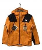 THE NORTH FACEザ ノース フェイス）の古着「クライムライトジャケット(トレッキングウェア/レインウェア)」｜オレンジ×ブラック