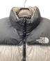THE NORTH FACE (ザ ノース フェイス) ヌプシベスト グレー×ライトベージュ サイズ:M：13000円