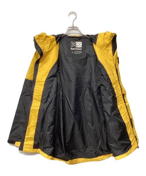 Karrimor（カリマー）Karrimor (カリマー) イーデイルジャケット(トレッキングウェア/レインウェア) イエロー×ブラック サイズ:Lの古着・服飾アイテム