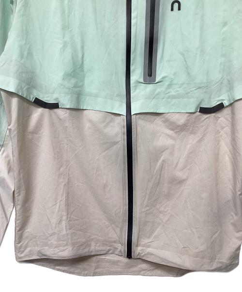 on（オン）on (オン) WEATHER JACKET(トレッキングウェア) スカイブルー サイズ:Mの古着・服飾アイテム