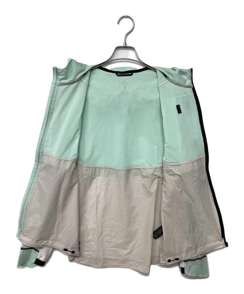 on（オン）on (オン) WEATHER JACKET(トレッキングウェア) スカイブルー サイズ:Mの古着・服飾アイテム