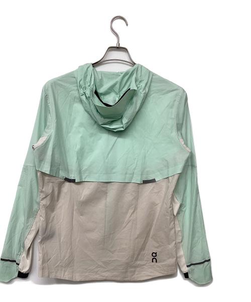 on（オン）on (オン) WEATHER JACKET(トレッキングウェア) スカイブルー サイズ:Mの古着・服飾アイテム
