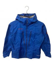MAMMUT（マムート）の古着「GLACIER Pro Jacket(トレッキングウェア/レインウェア)」｜ブルー